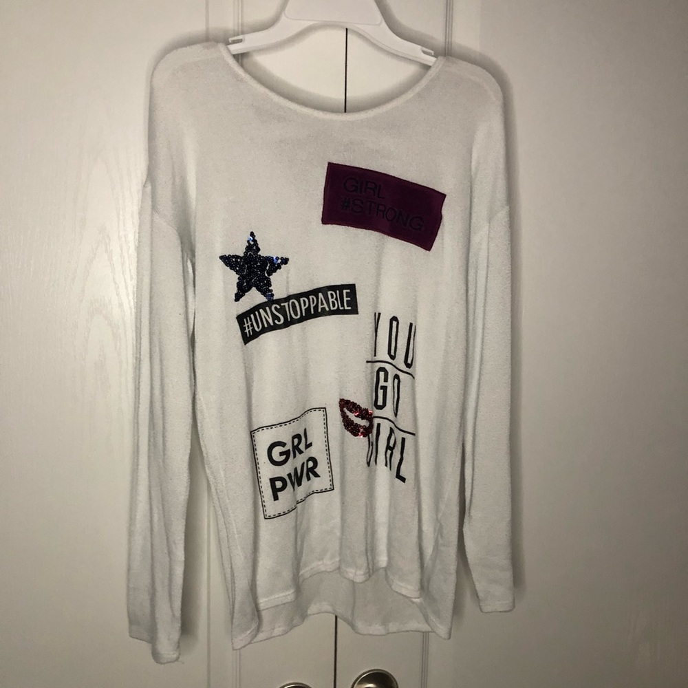 Girl Power long sleeve T-Shirt!